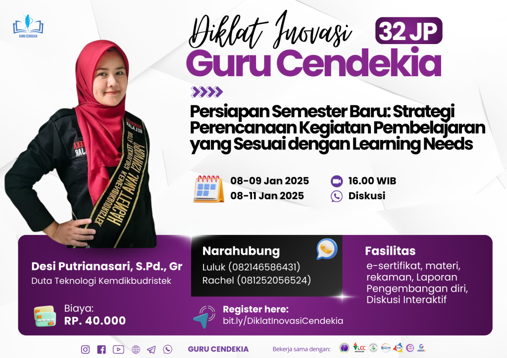 diklat inovasi guru cendekia