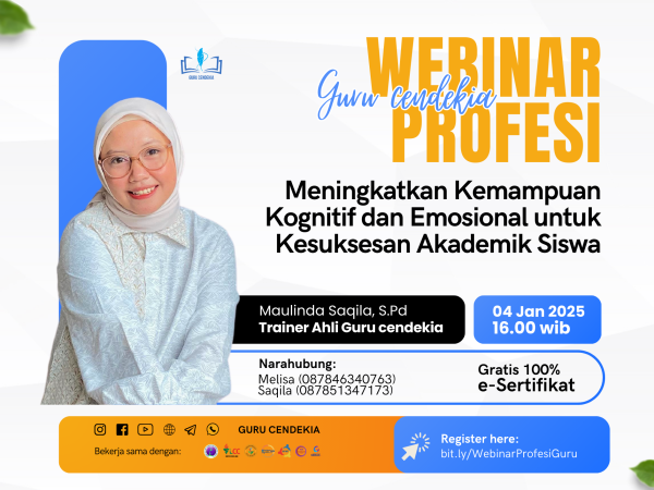 Webinar Profesi Guru Cendekia